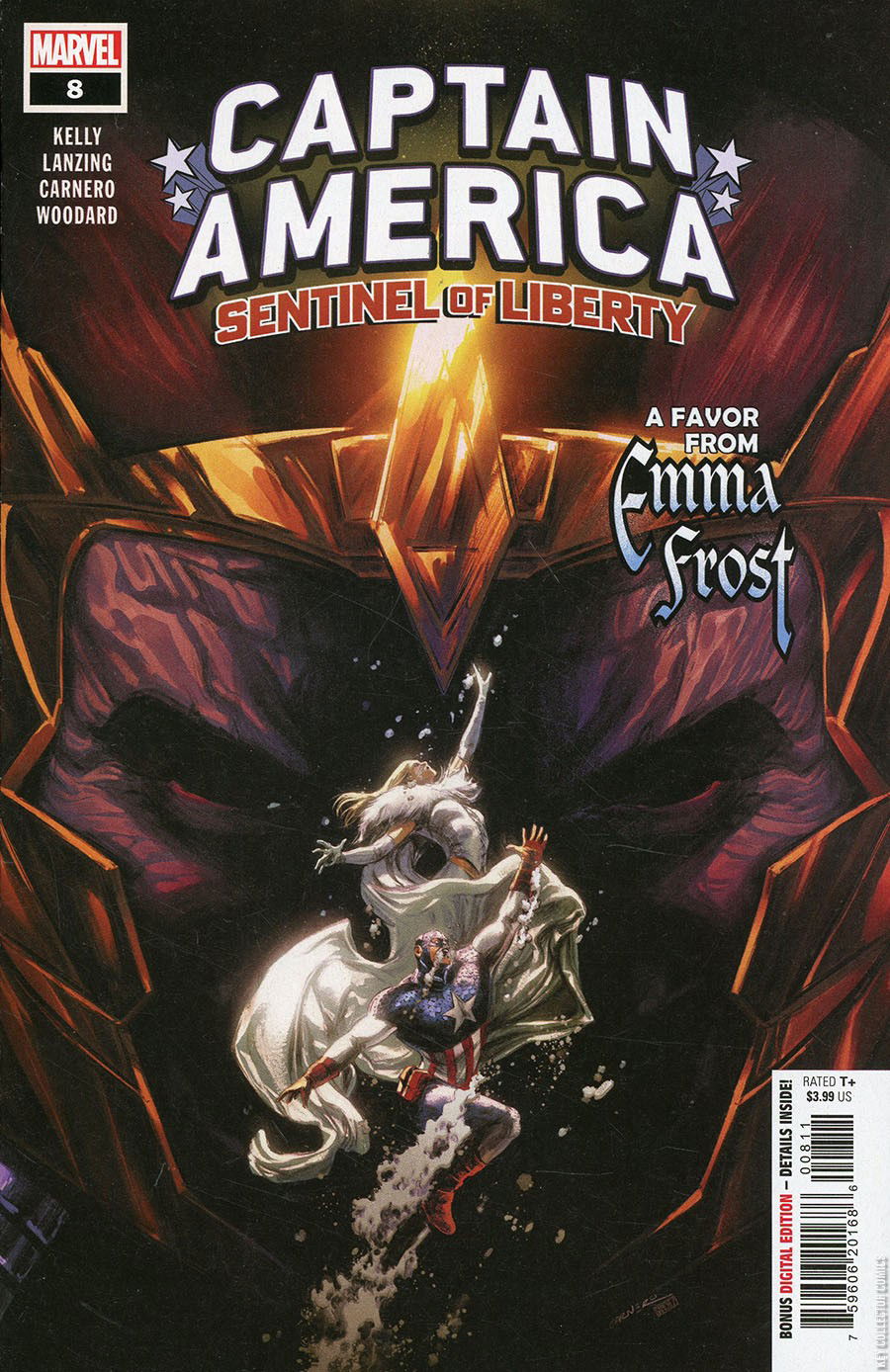 Cover art for Captain America: Sentinel of Liberty #8