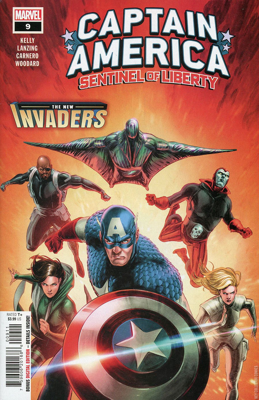 Cover art for Captain America: Sentinel of Liberty #9