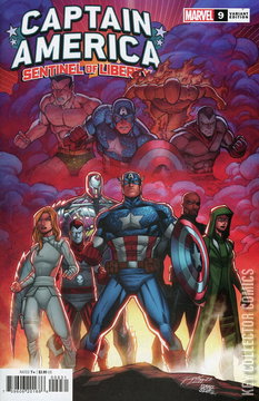 Variant Cover for Captain America: Sentinel of Liberty #9