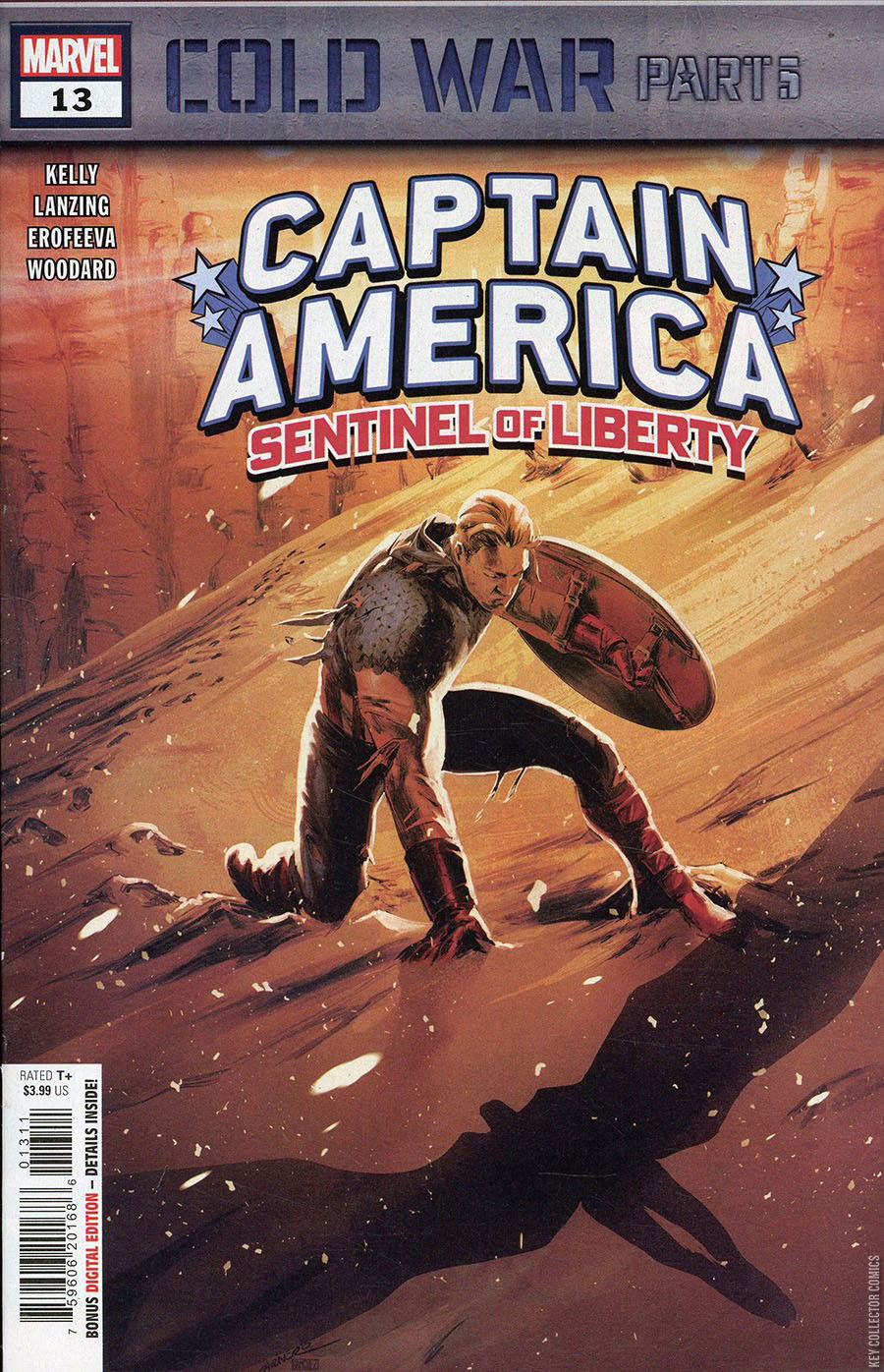 Cover art for Captain America: Sentinel of Liberty #13