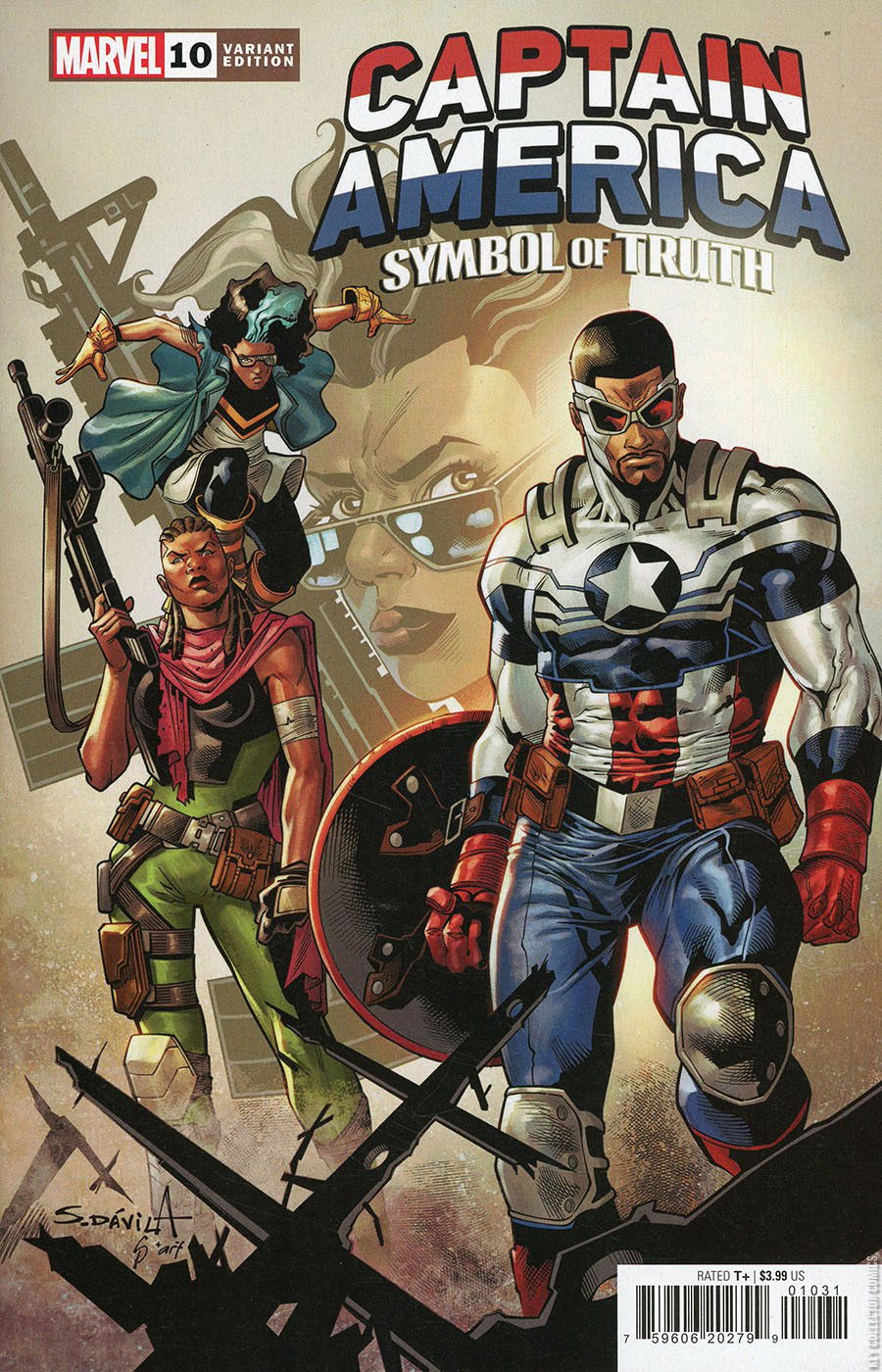 Variant Cover for Captain America: Symbol of Truth #10
