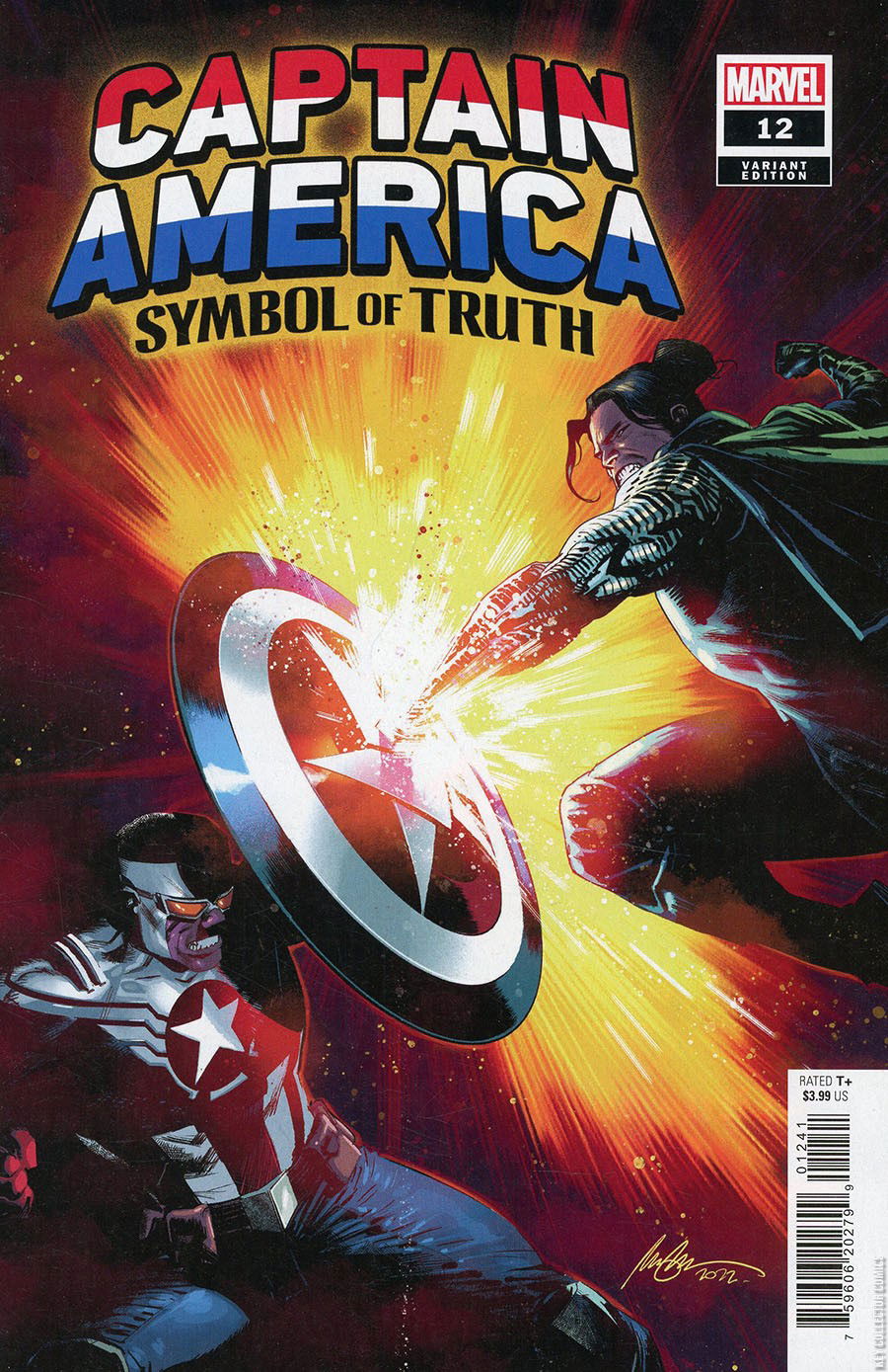 Variant Cover for Captain America: Symbol of Truth #12