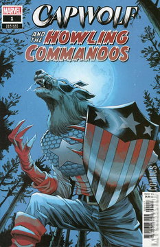 Variant Cover for Capwolf and the Howling Commandos #1