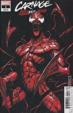 Variant Cover for Carnage: Black, White and Blood #1