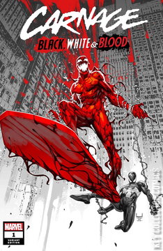 Variant Cover for Carnage: Black, White and Blood #1