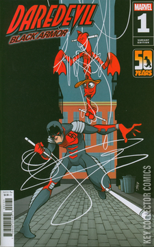 Variant Cover for Daredevil: Black Armor #1
