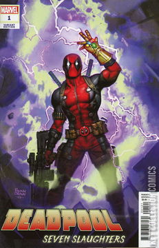 Variant Cover for Deadpool: Seven Slaughters #1