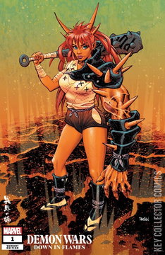 Variant Cover for Demon Wars: Down In Flames #1