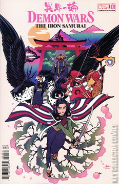 Variant Cover for Demon Wars: The Iron Samurai #1