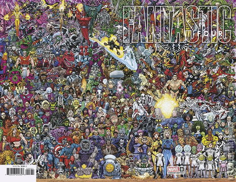 Variant Cover for Fantastic Four #7