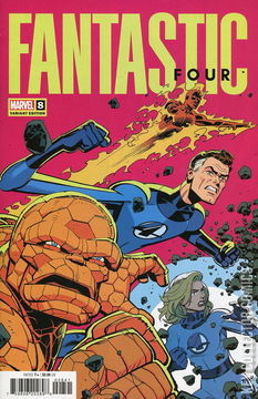 Variant Cover for Fantastic Four #8