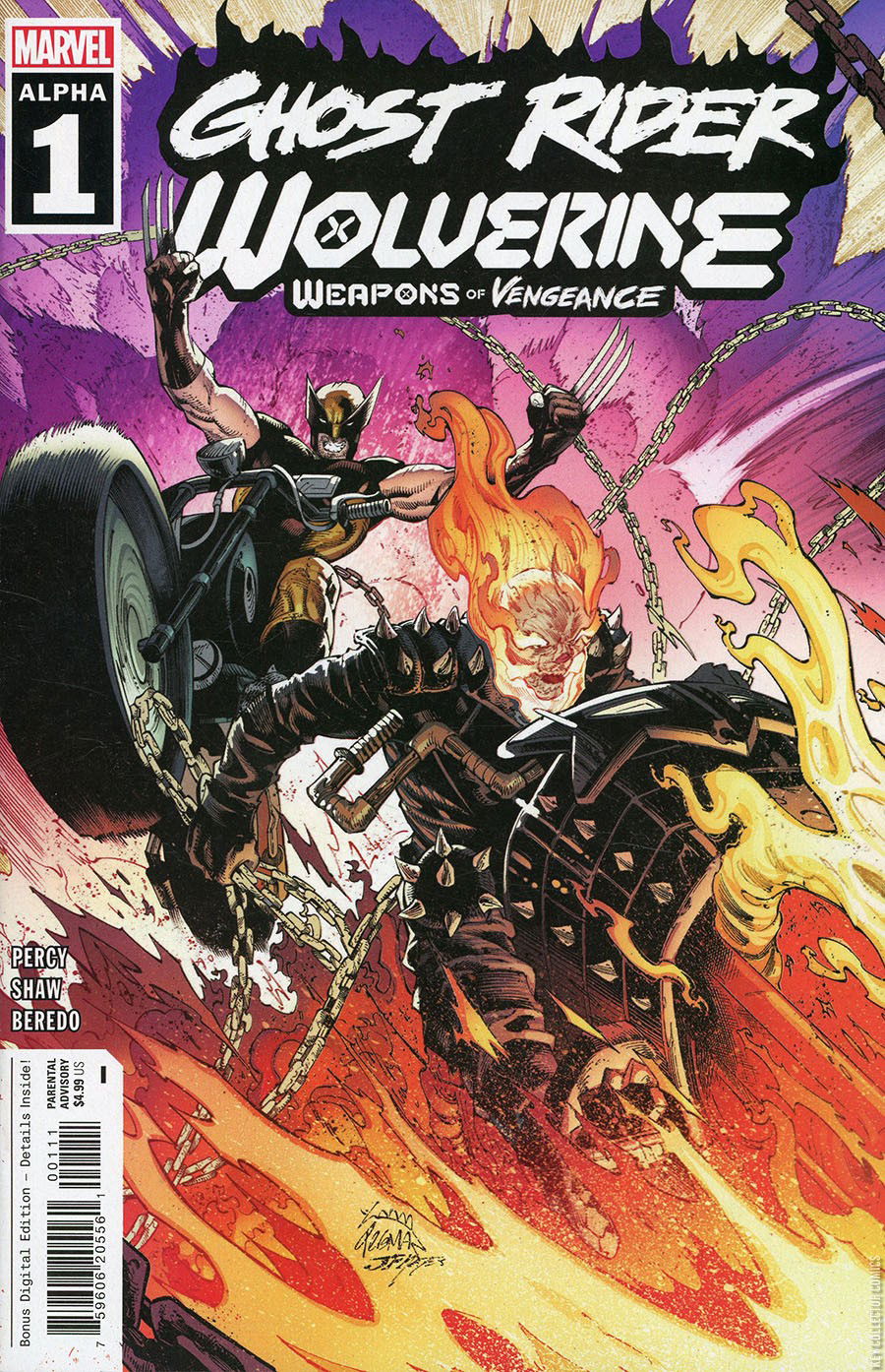 Ghost Rider / Wolverine: Weapons of Vengeance Alpha by Marvel | Key ...