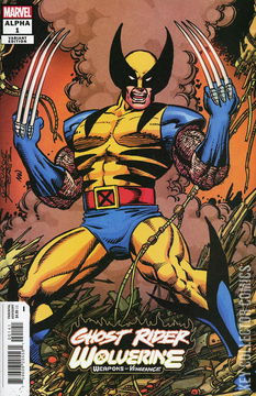 Variant Cover for Ghost Rider / Wolverine: Weapons of Vengeance Alpha #1