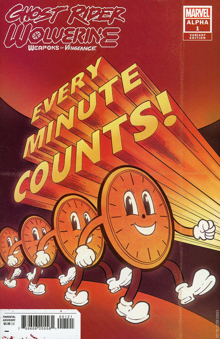 Variant Cover for Ghost Rider / Wolverine: Weapons of Vengeance Alpha #1