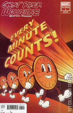 Variant Cover for Ghost Rider / Wolverine: Weapons of Vengeance Alpha #1