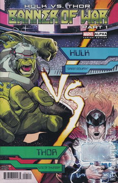 Variant Cover for Hulk vs. Thor: Banner of War - Alpha #1