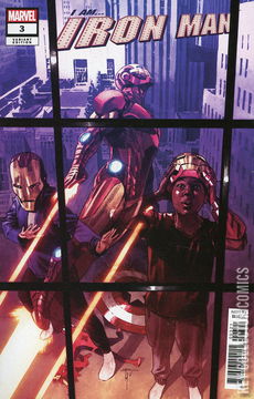 Variant Cover for I Am Iron Man #3