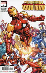 Variant Cover for Invincible Iron Man #1