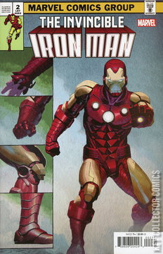 Variant Cover for Invincible Iron Man #2