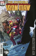Variant Cover for Invincible Iron Man #3