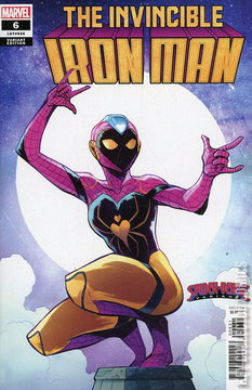 Variant Cover for Invincible Iron Man #6