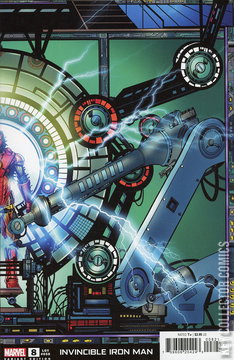 Variant Cover for Invincible Iron Man #8