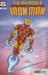 Variant Cover for Invincible Iron Man #8