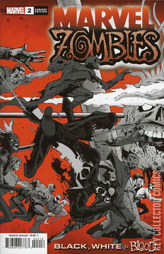 Variant Cover for Marvel Zombies: Black, White and Blood #2
