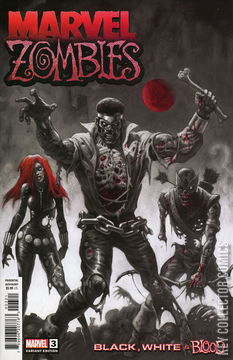 Variant Cover for Marvel Zombies: Black, White and Blood #3