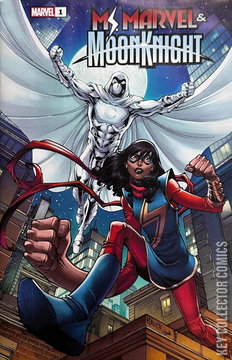 Variant Cover for Ms. Marvel and Moon Knight #1