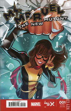 Variant Cover for Ms. Marvel: The New Mutant #1