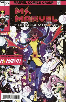Variant Cover for Ms. Marvel: The New Mutant #1