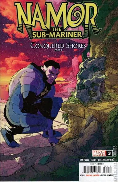 Cover art for Namor: Conquered Shores #3