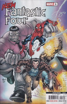 Variant Cover for New Fantastic Four #1