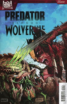 Variant Cover for Predator vs. Wolverine #1