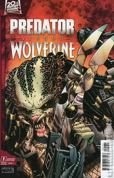 Variant Cover for Predator vs. Wolverine #1