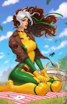 Variant Cover for Rogue and Gambit #2