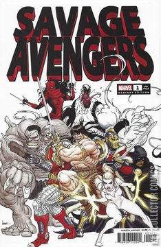 Variant Cover for Savage Avengers #1
