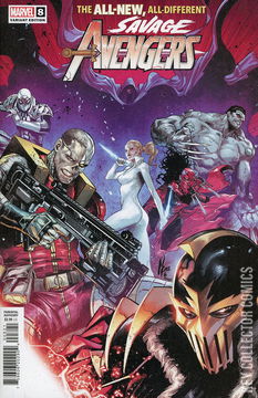 Variant Cover for Savage Avengers #8