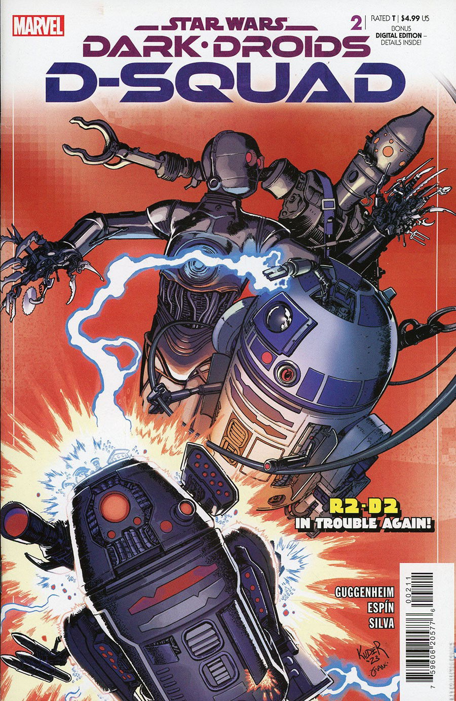 Cover art for Star Wars: Dark Droids D-Squad #2