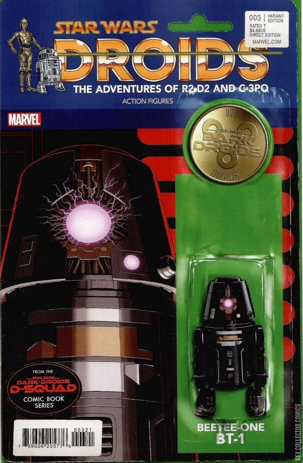 Cover art for Star Wars: Dark Droids D-Squad #3 