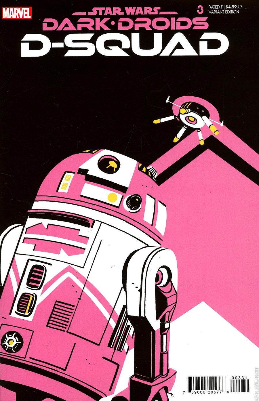 Cover art for Star Wars: Dark Droids D-Squad #3 