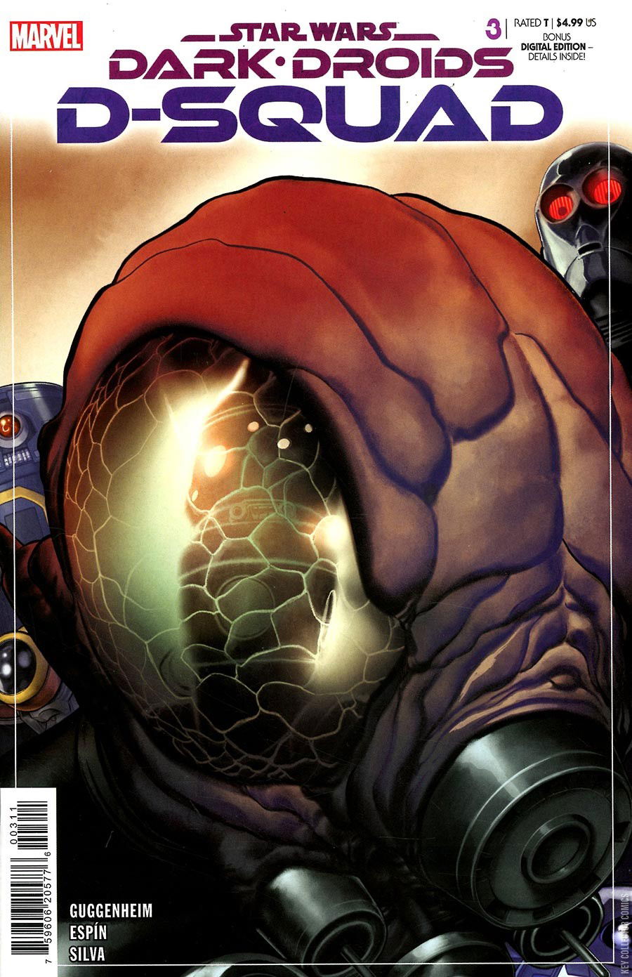 Cover art for Star Wars: Dark Droids D-Squad #3