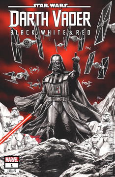 Variant Cover for Star Wars: Darth Vader - Black, White and Red #1