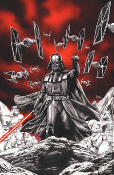Variant Cover for Star Wars: Darth Vader - Black, White and Red #1