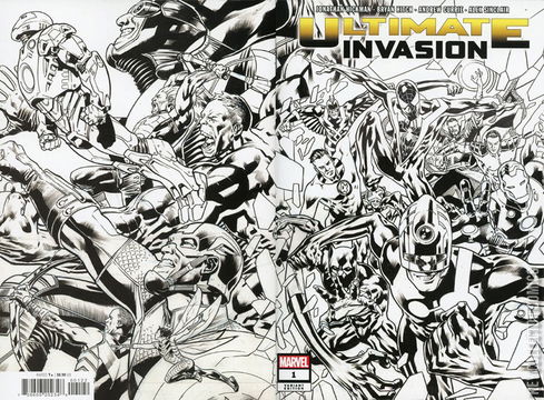 Variant Cover for Ultimate Invasion #1