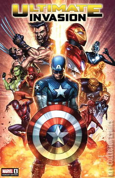 Variant Cover for Ultimate Invasion #1