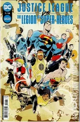 Variant Cover for Justice League vs. the Legion of Super-Heroes #1
