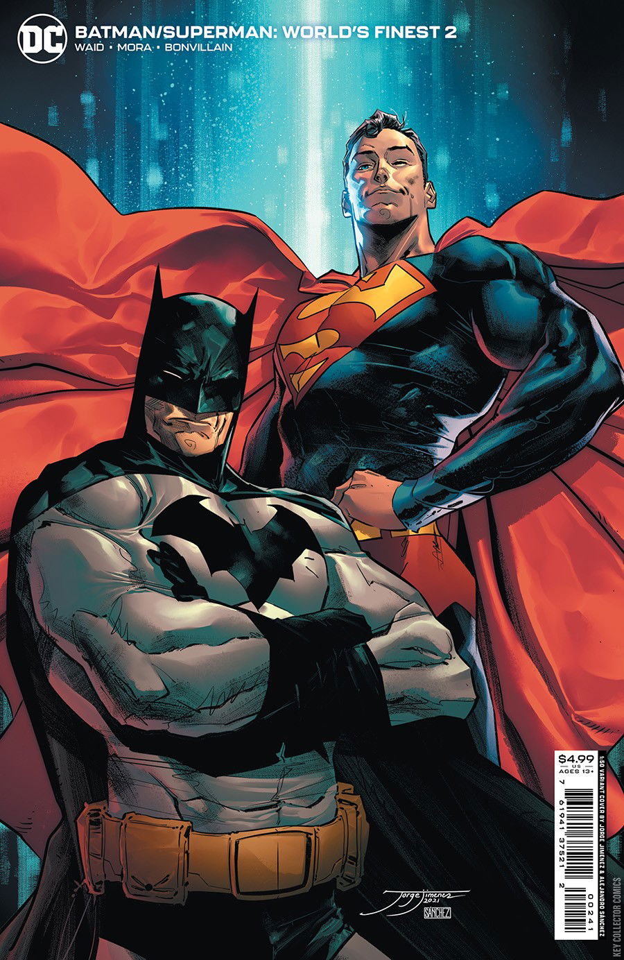 年末のプロモーション特価！ Superman: / Batman World's Apri Published Variant #2 Finest 洋書