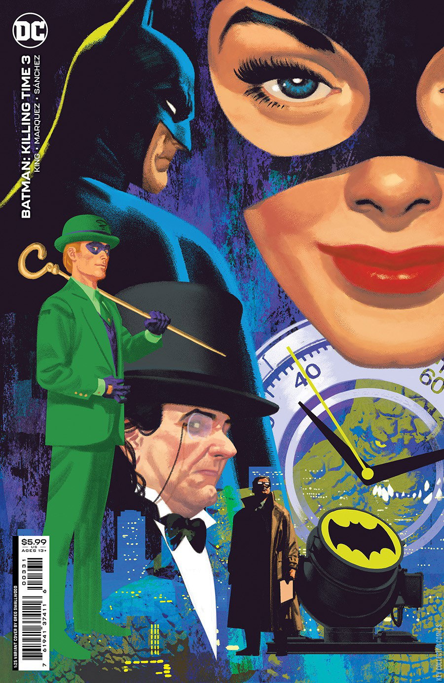 Batman: Killing Time #3 1:25 Published May 2022 | Key